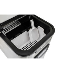 Inox barski ledomat aparat za izdelavo ledenih kock 2,2l