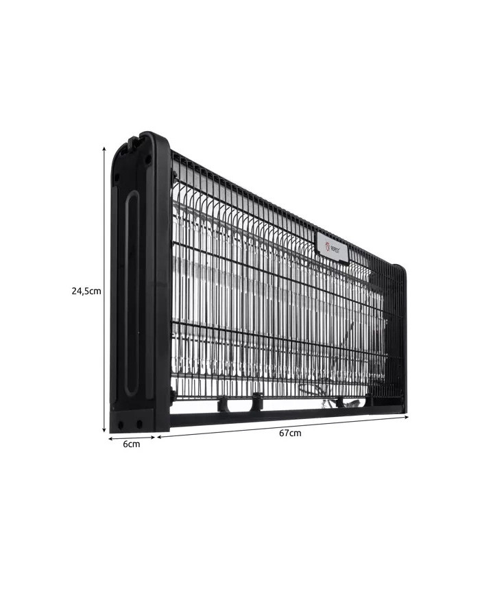Stenska električna UV svetilka za komarje molje in muhe 40W