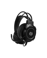 LED RGB igralne slušalke 5.1 z mikrofonom USB AUX + adapter