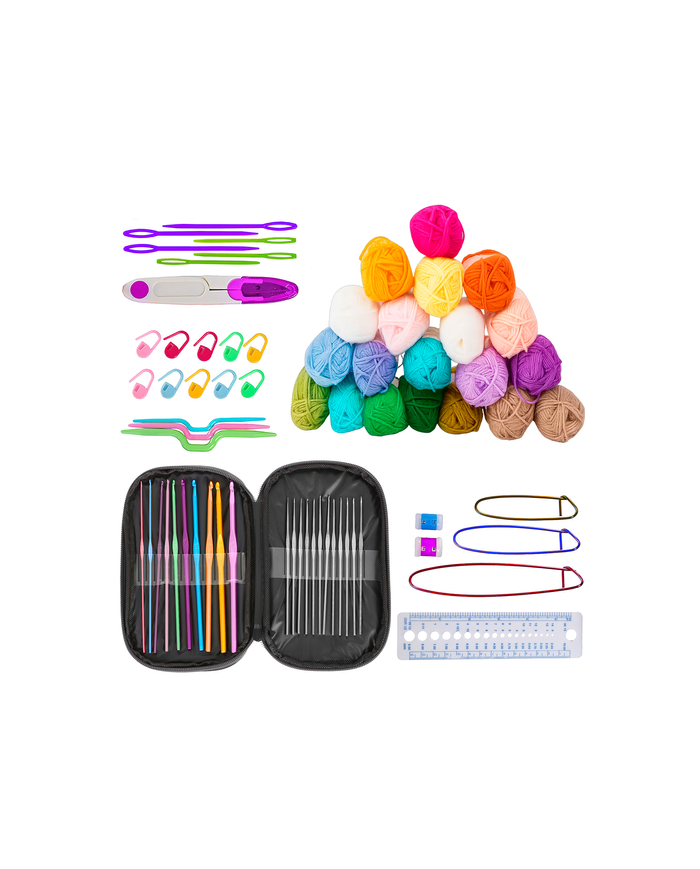 Komplet za kvačkanje set 69 kosov