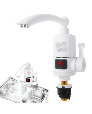 Električna grelna pipa bela