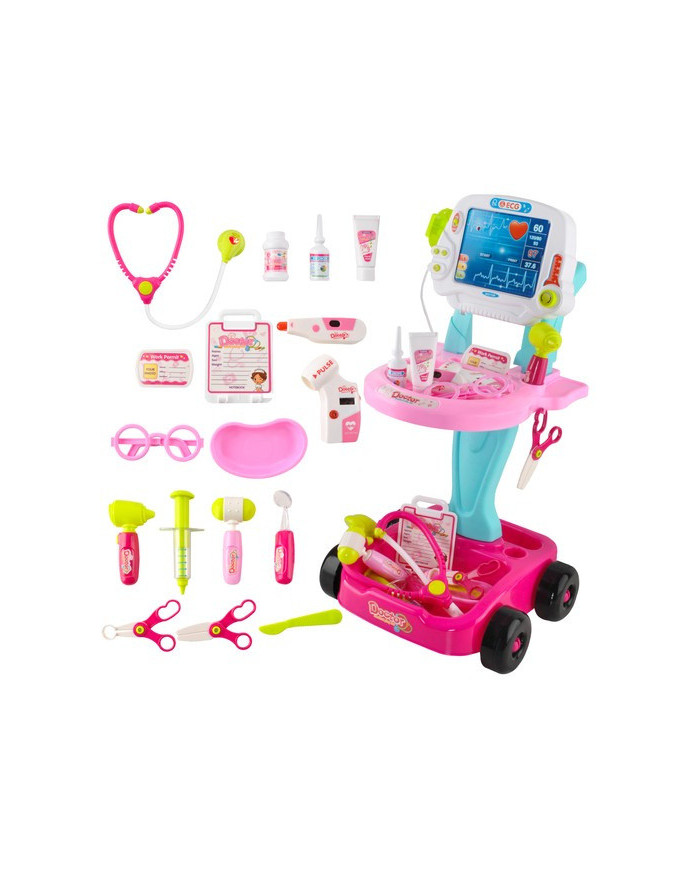 18 delni zdravniški komplet z vozičkom