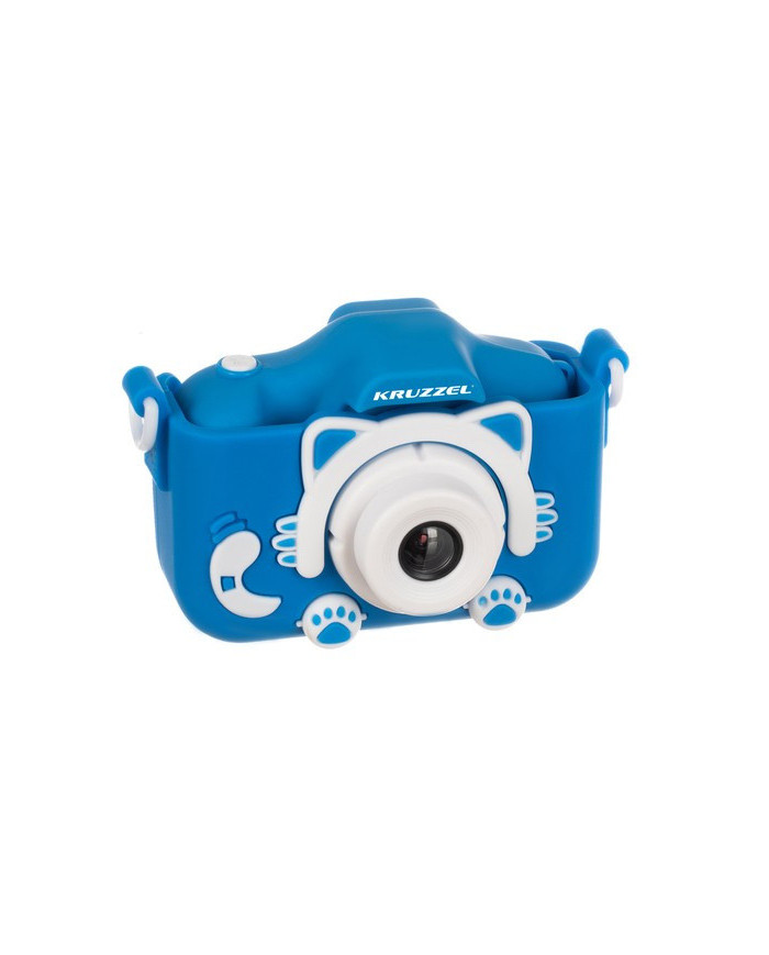 Otroški fotoaparat modri 32GB miniSD kartica