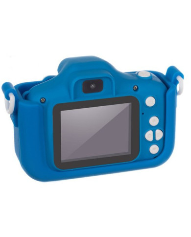 Otroški fotoaparat modri 32GB miniSD kartica