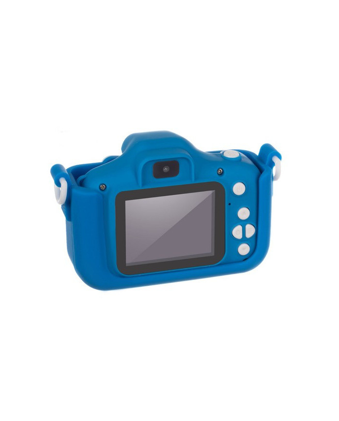 Otroški fotoaparat modri 32GB miniSD kartica
