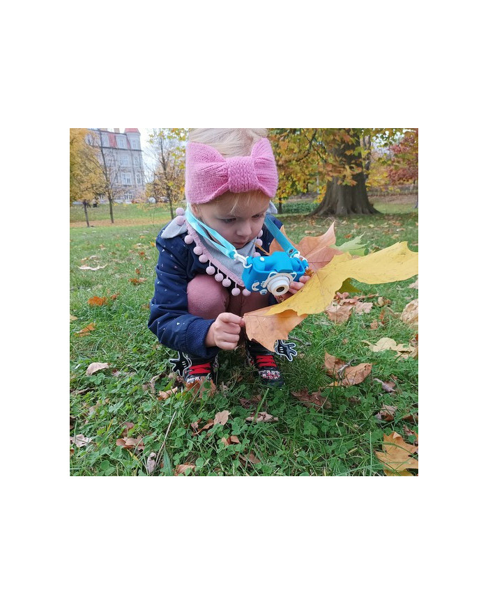 Otroški fotoaparat modri 32GB miniSD kartica