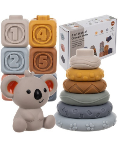 Mehke senzorične kocke - komplet 13 kosov