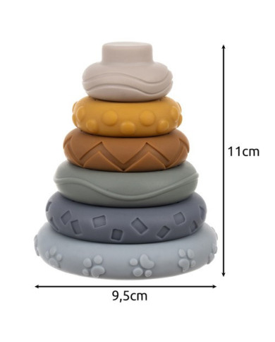 Mehke senzorične kocke - komplet 13 kosov