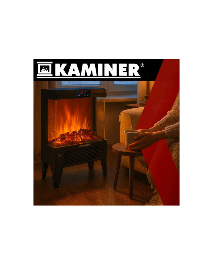 Dekorativni električni ventilatorski grelni kamin 2000W