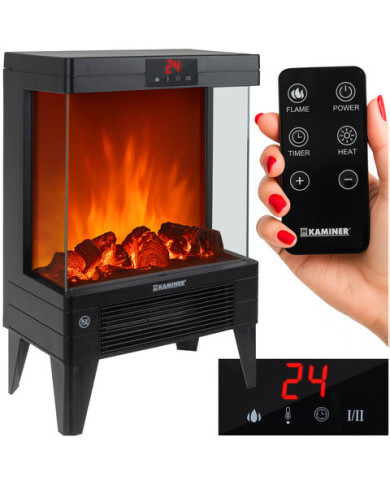 Dekorativni električni ventilatorski grelni kamin 2000W