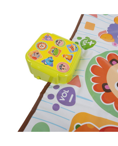 Interaktivna plesna podloga živali