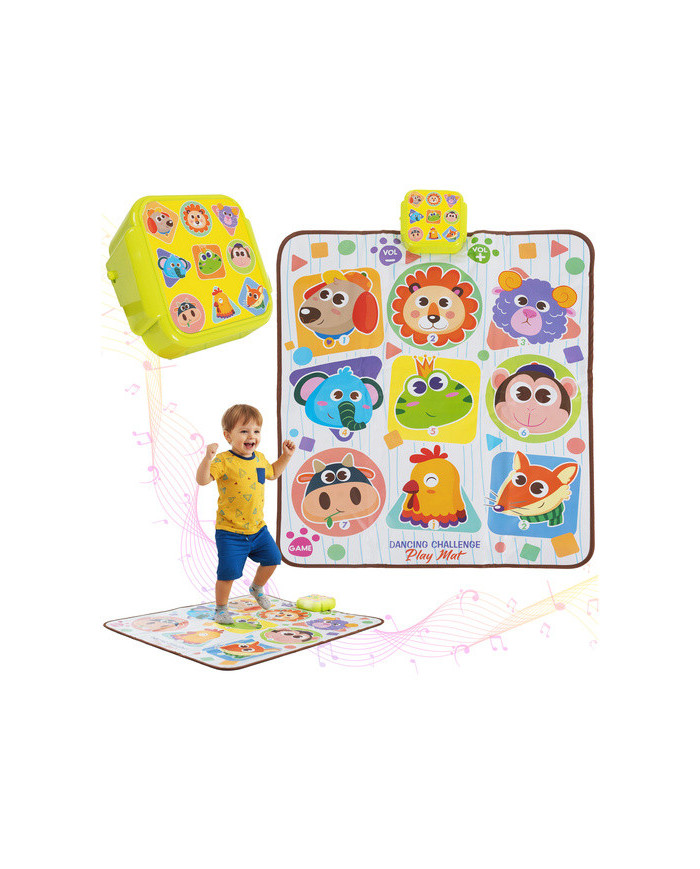 Interaktivna plesna podloga živali