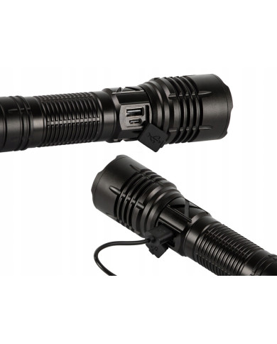 Bailong taktična LED svetilka polnilna