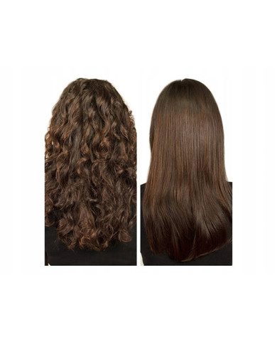 LCD električna krtača za ravnanje las