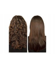 LCD električna krtača za ravnanje las