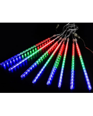 LED novoletne lučke meteorni dež