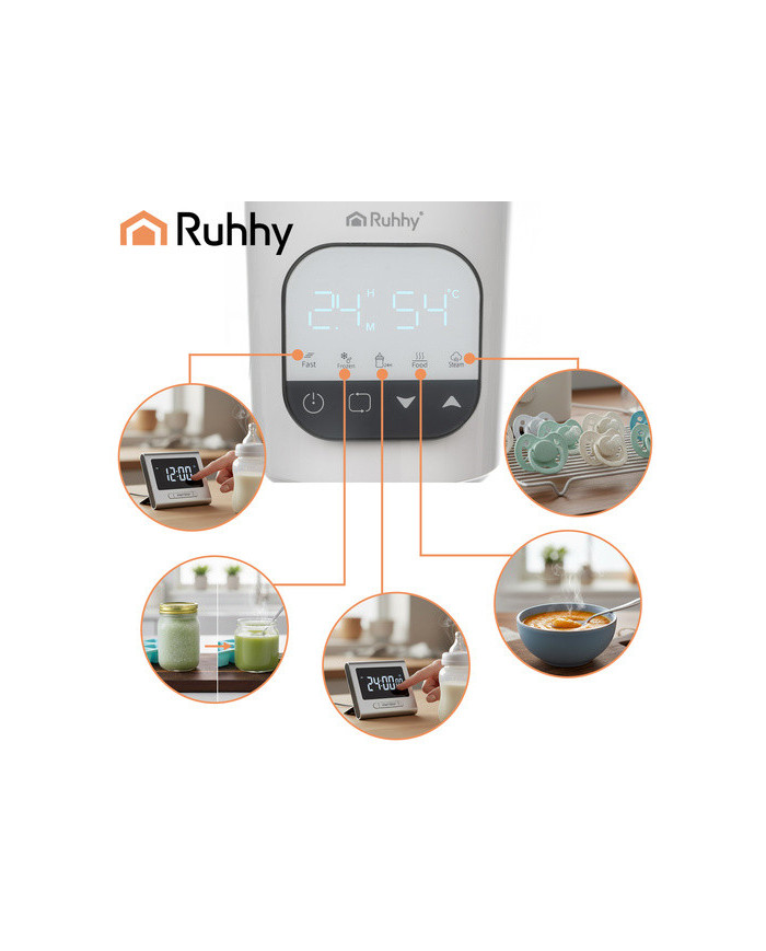 Sterilizator in grelnik za stekleničke 5v1