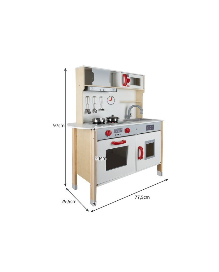 Otroška lesena kuhinja KRUZZEL