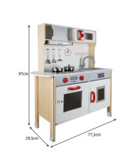 Otroška lesena kuhinja KRUZZEL