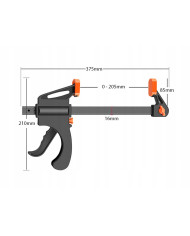 Mizarska spona 205mm