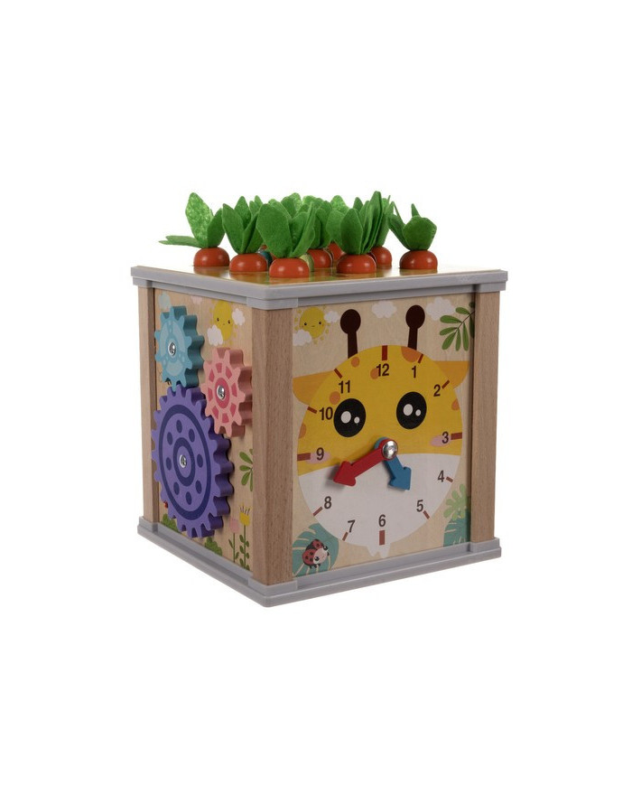 Lesena izobraževalna kocka