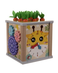 Lesena izobraževalna kocka