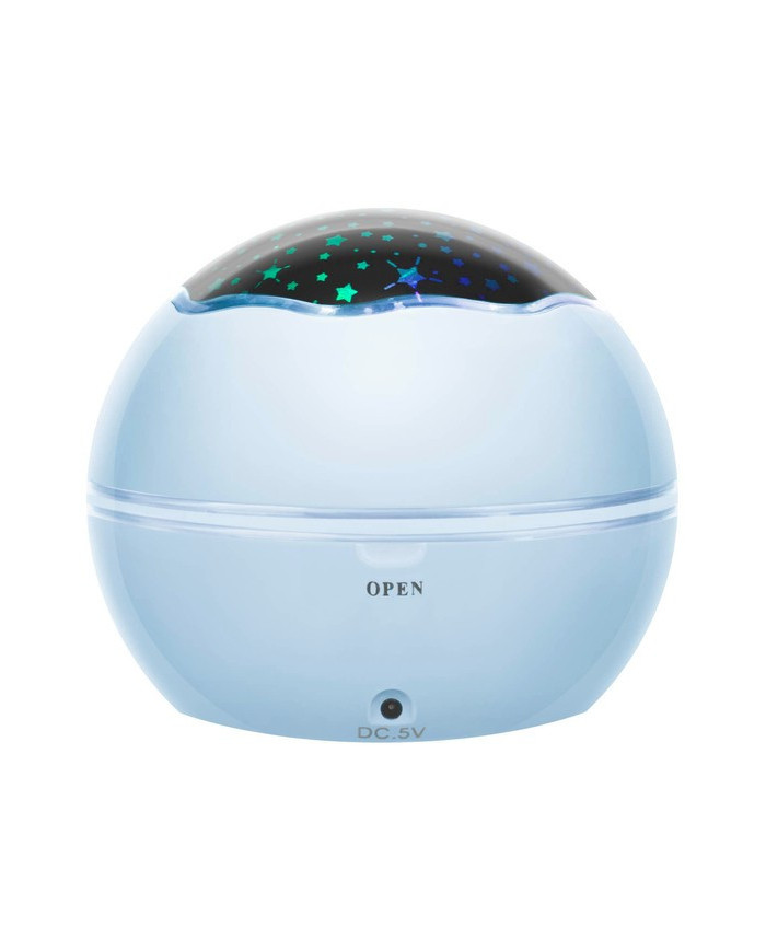 Nočna lučka s projektorjem, modra