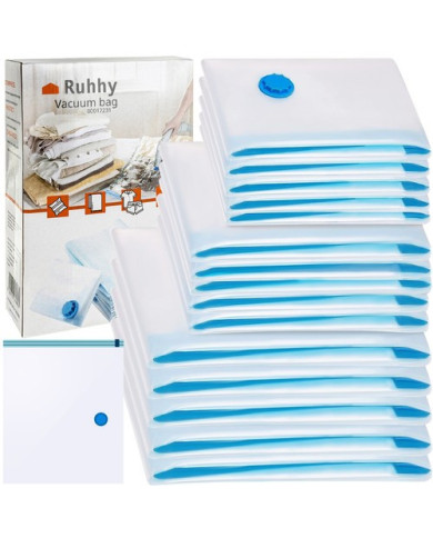 Set 10 zip vakuumskih vrečk za oblačila RUHHY
