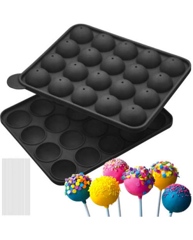 Silikonski kalup za izdelavo piškotov in popcaksov