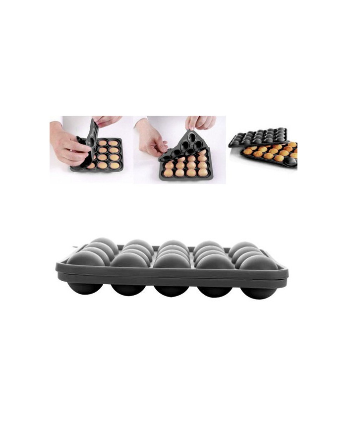 Silikonski kalup za izdelavo piškotov in popcaksov