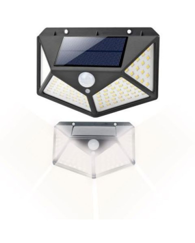 100LED sončna svetilka