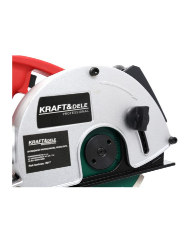 KRAFT & DELE 3100W rezalnik zidnih utorov z laserjem 150mm
