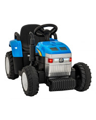 Otroški traktor na akumulator New Holland T7 s prikolico