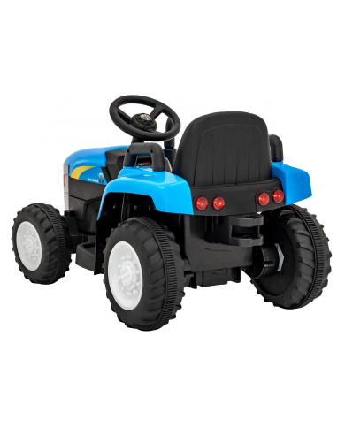 Otroški traktor na akumulator New Holland T7 s prikolico
