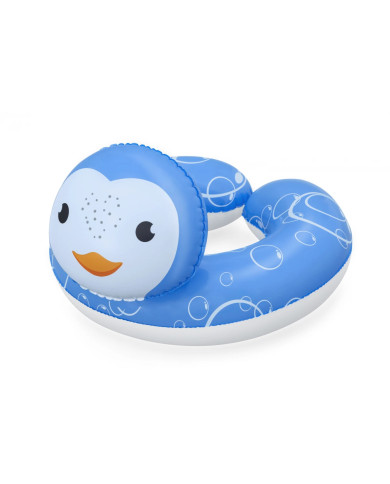 Napihljiv otroški plavalni obroč z motivom koale ali pingvina