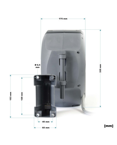 Samodejni navijalnik cevi za vodo 15m WILTEC