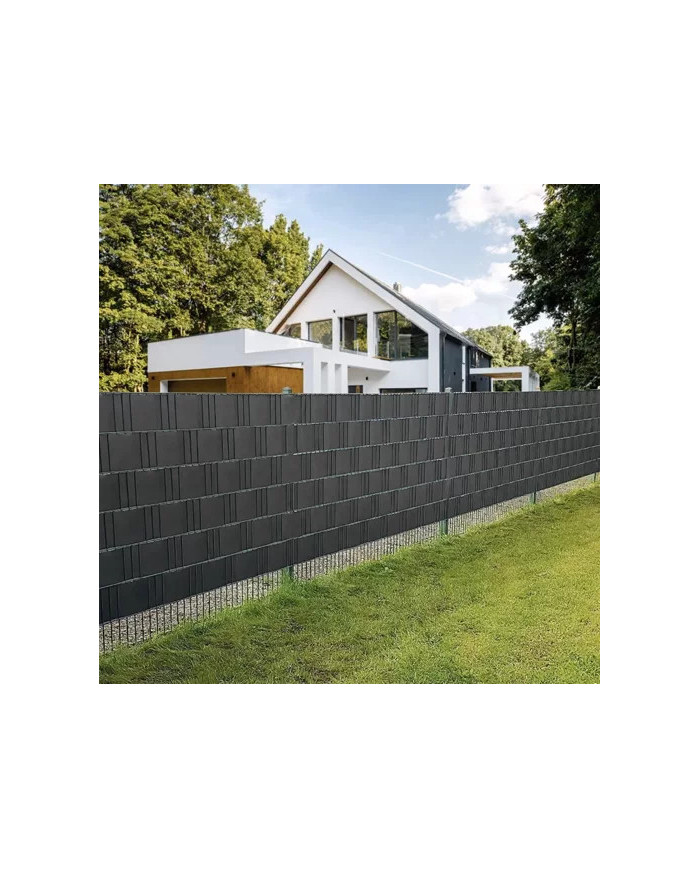 PVC Trak za panelno ograjo antracit 35m 450g