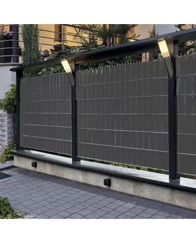 PVC Trak za panelno ograjo antracit 35m 450g