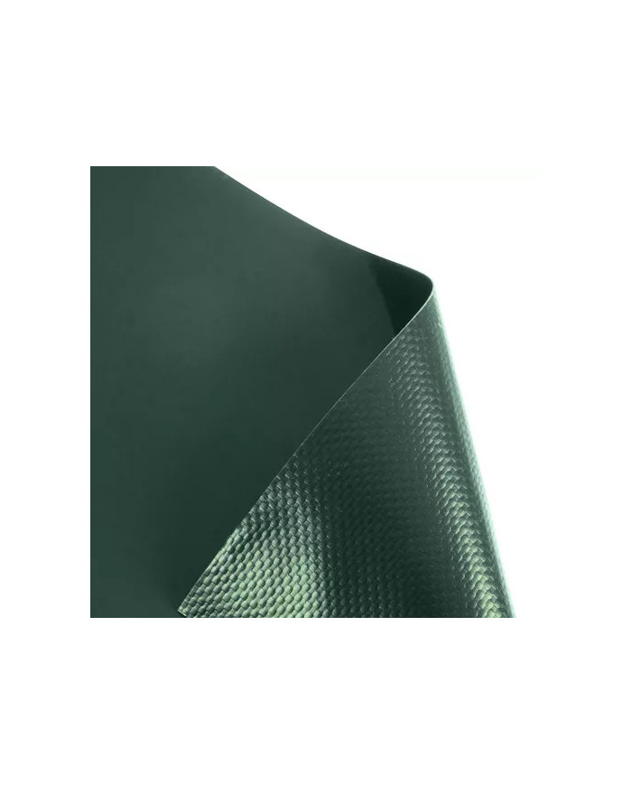 PVC Trak za panelno ograjo zelen 35m