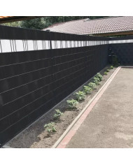 Trak črn za panelno ograjo 35m