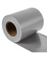 PVC Trak za panelno ograjo siv 35m