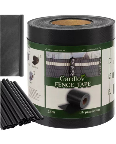 PVC Trak za panelno ograjo antracit 35m 450g