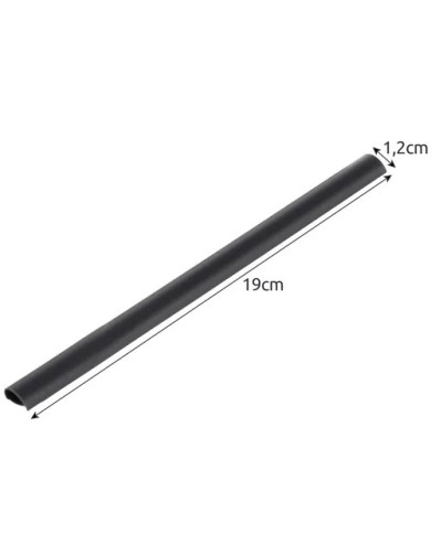 PVC Trak za panelno ograjo antracit 35m 630g