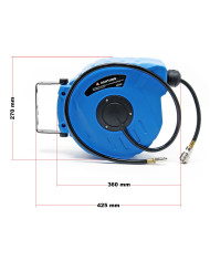 Samodejno izvlečna cev za zrak 10m