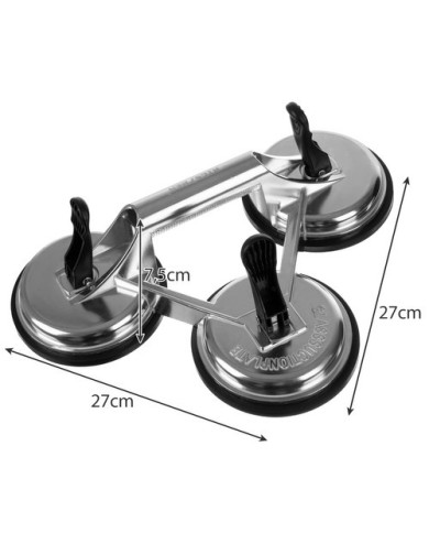 Alu ročka s priseski za premikanje do 150kg