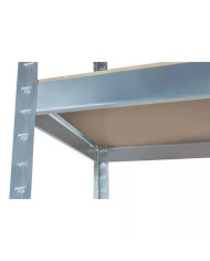 Kovinski skladiščni regal 180x90x40cm brez vijakov 175kg