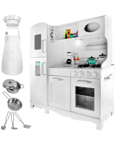 Otroška kuhinja bela XXL