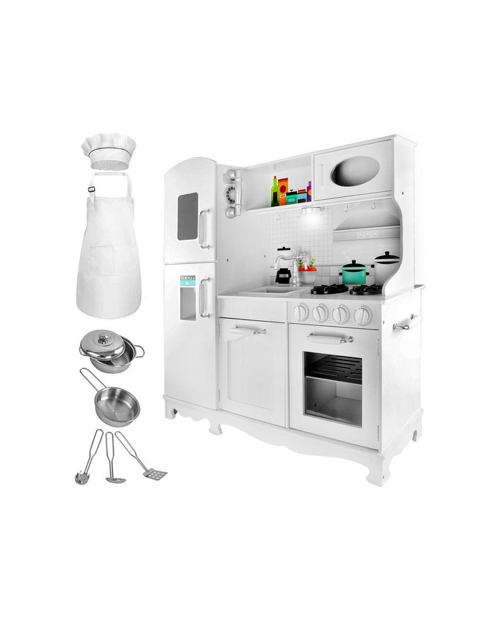 Otroška kuhinja bela XXL