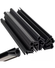 Sponke za POLIPROPILEN ograjni trak 10kos - antracit