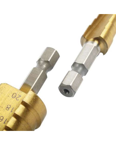 Set stožčastih svedrov HSS HEX konusna povrtala smrekica 3-20mm